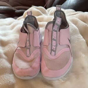 Nike Kids Pink Slip-On Sneakers